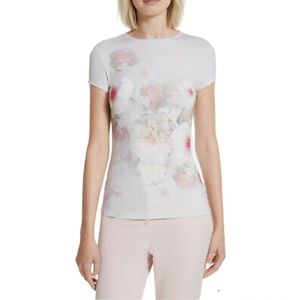Ted Baker Grey Tamraa Chelsea Fitted Tee